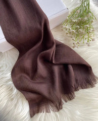 Turkish Lawn Hijab - Walnut