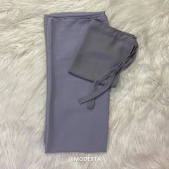 Hijab Naqab Set - Gray