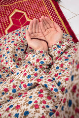 Namaz Chaddar With Sleeves  - Rose Meadow