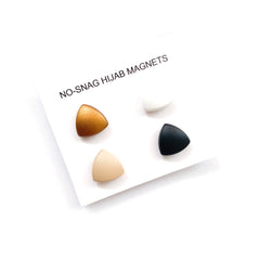 Matte Hijab Magnet - Triangle Shaped